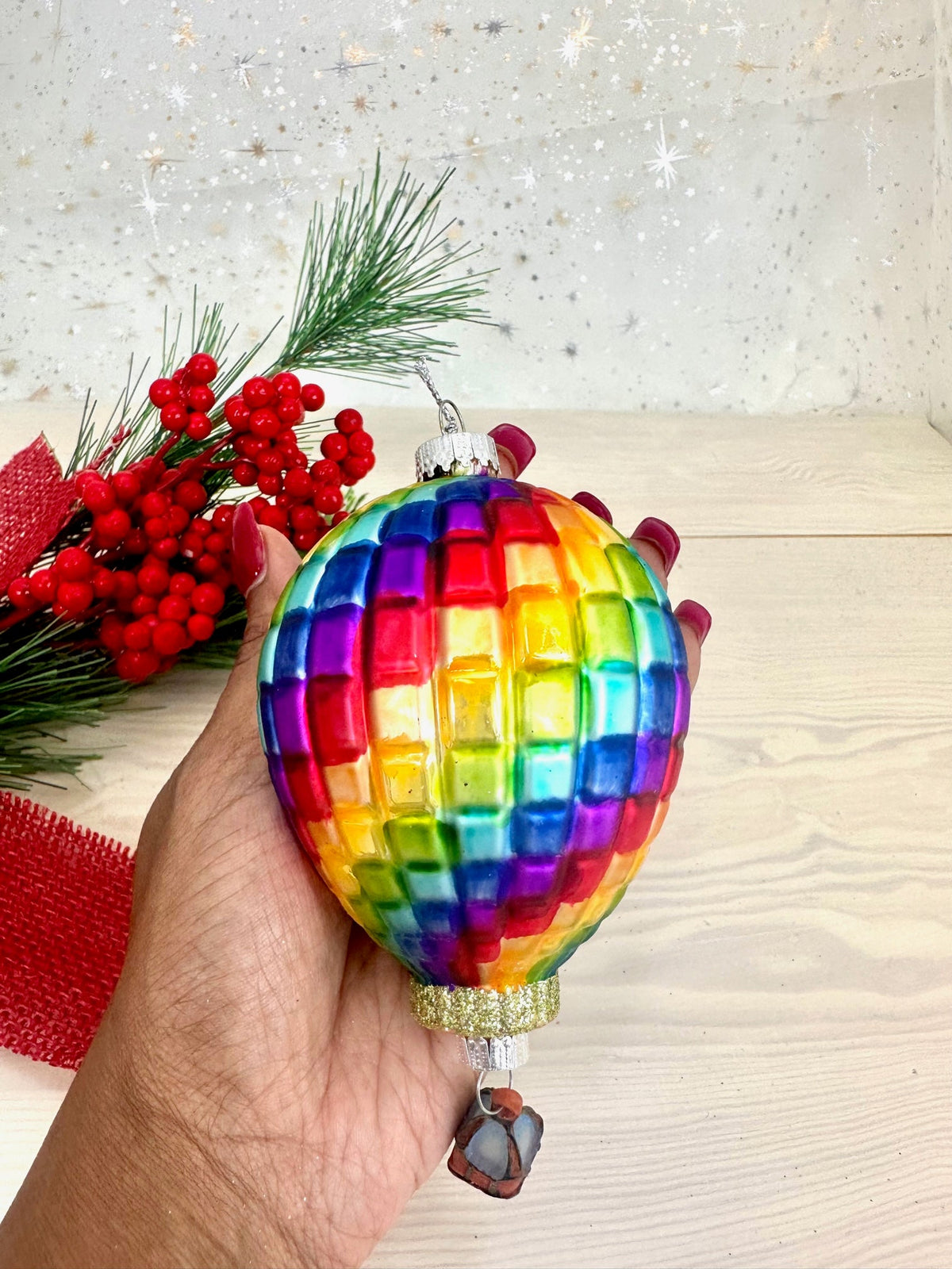 Christmas By Krebs Blown Glass  Collectible Tree Ornaments