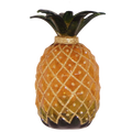 Christmas By Krebs Blown Glass  Collectible Tree Ornaments  (3.75" Pineapple)