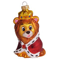 Christmas By Krebs Blown Glass  Collectible Tree Ornaments  (4 1/4" Lion King)