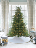 7.5' Alpine Fir Artificial Christmas Tree 2500 Lux LED Lights