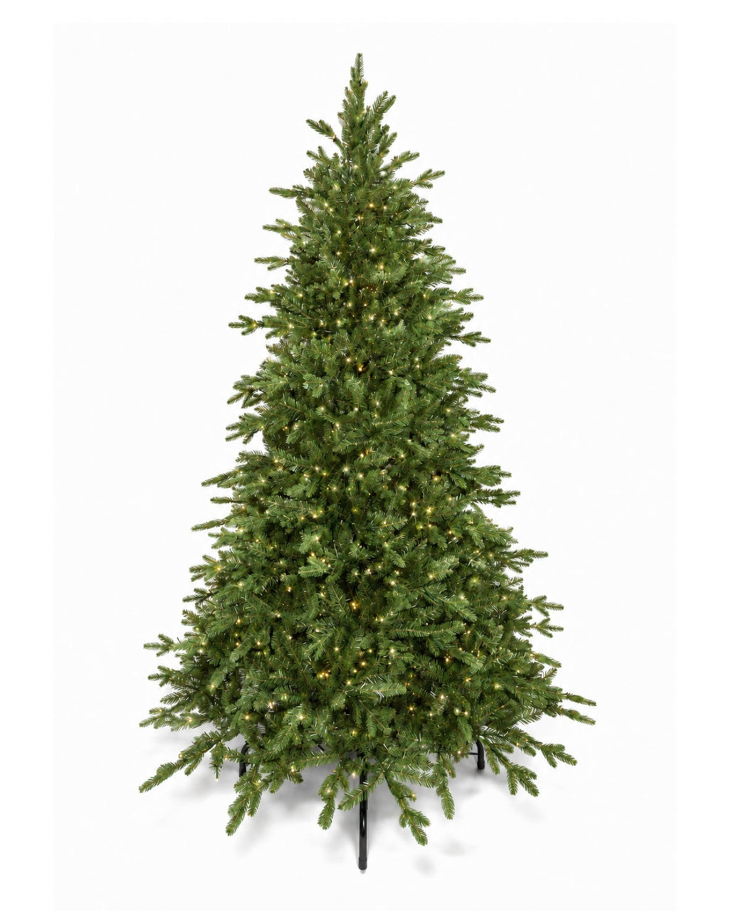 7.5' Alpine Fir Artificial Christmas Tree with 800 Warm White LED Lights