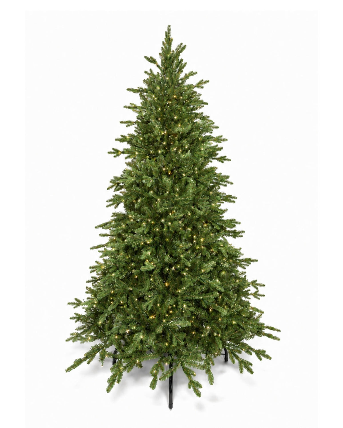 7.5' Alpine Fir Artificial Christmas Tree with 800 Warm White LED Lights