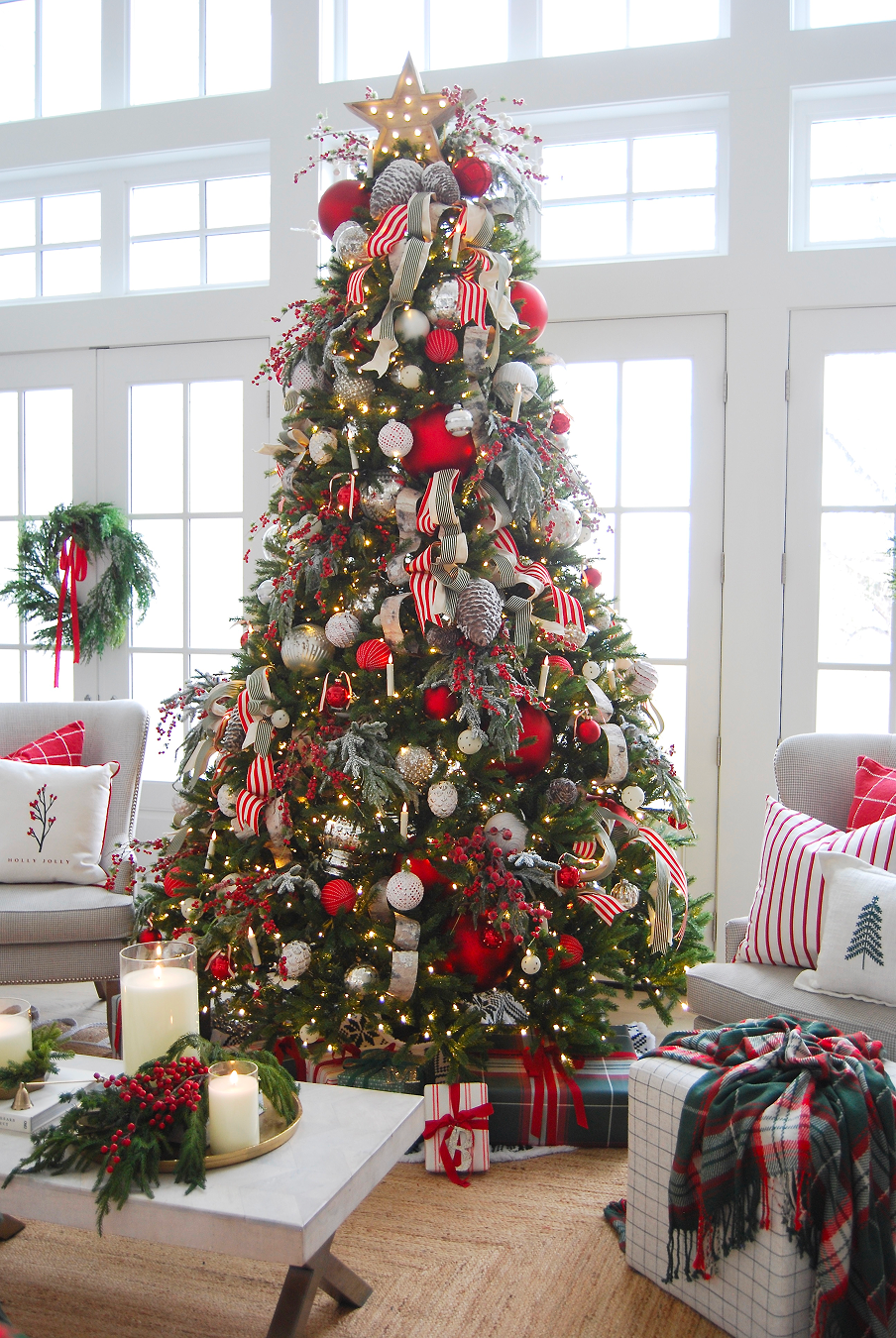 9' King Fraser Fir Artificial Christmas Tree Unlit