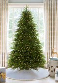 9' King Fraser Fir Artificial Christmas Tree with 1800 Warm White & Multi-Color LED Lights