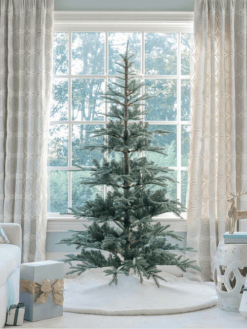 7' King Noble Fir™ Artificial Christmas Tree with 500 Warm White LED Lights