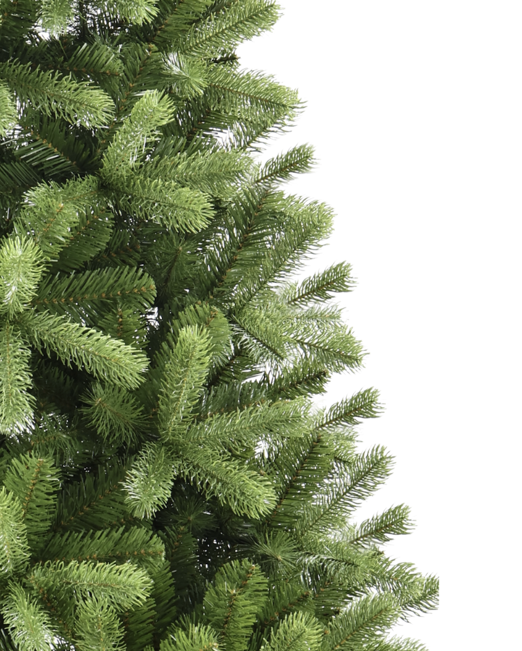 9' King Douglas Fir Artificial Christmas Tree with 1200 Warm White & Multi-Color LED Lights
