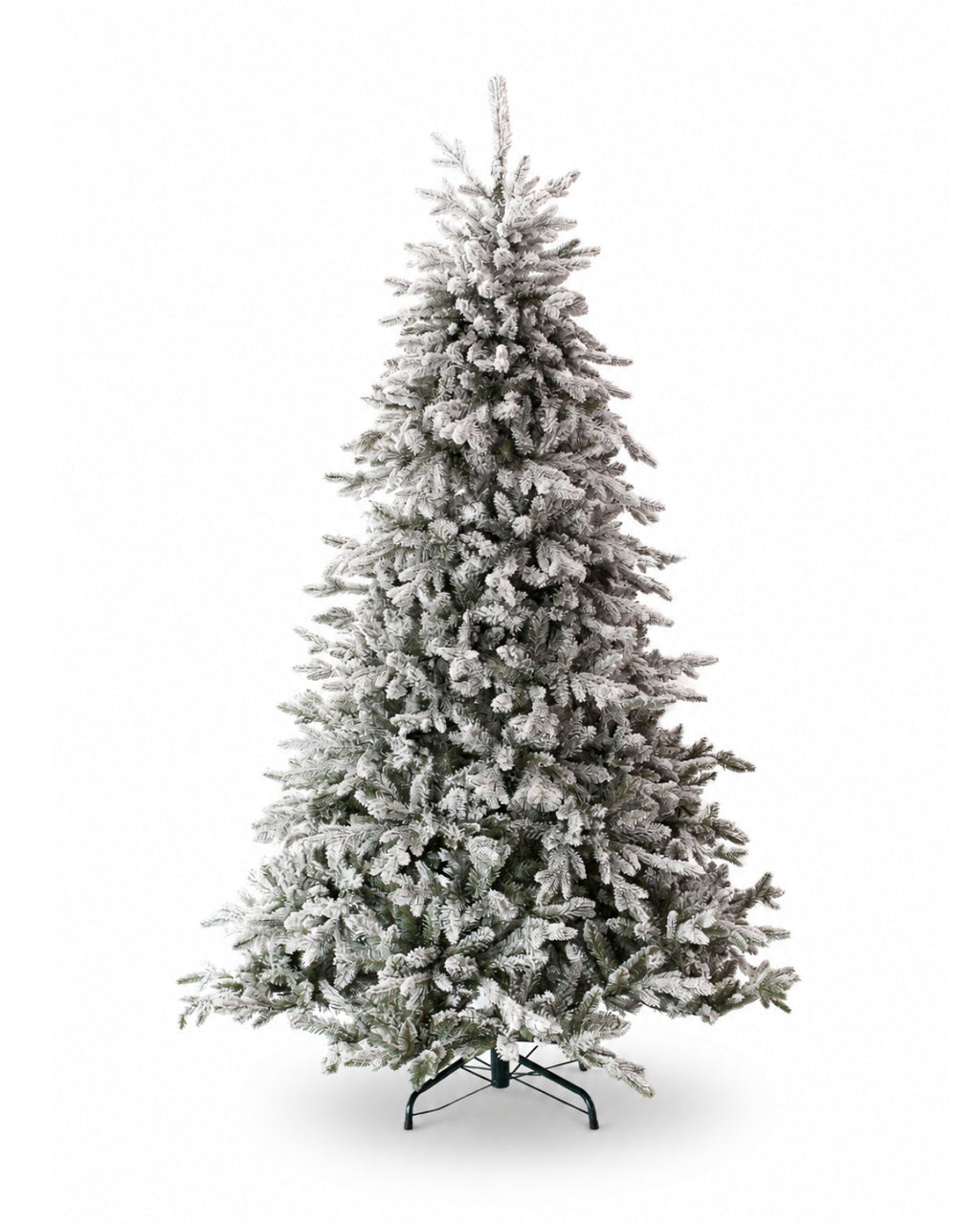 12' Queen Flock® Artificial Christmas Tree with 1700 Warm White LED Lights