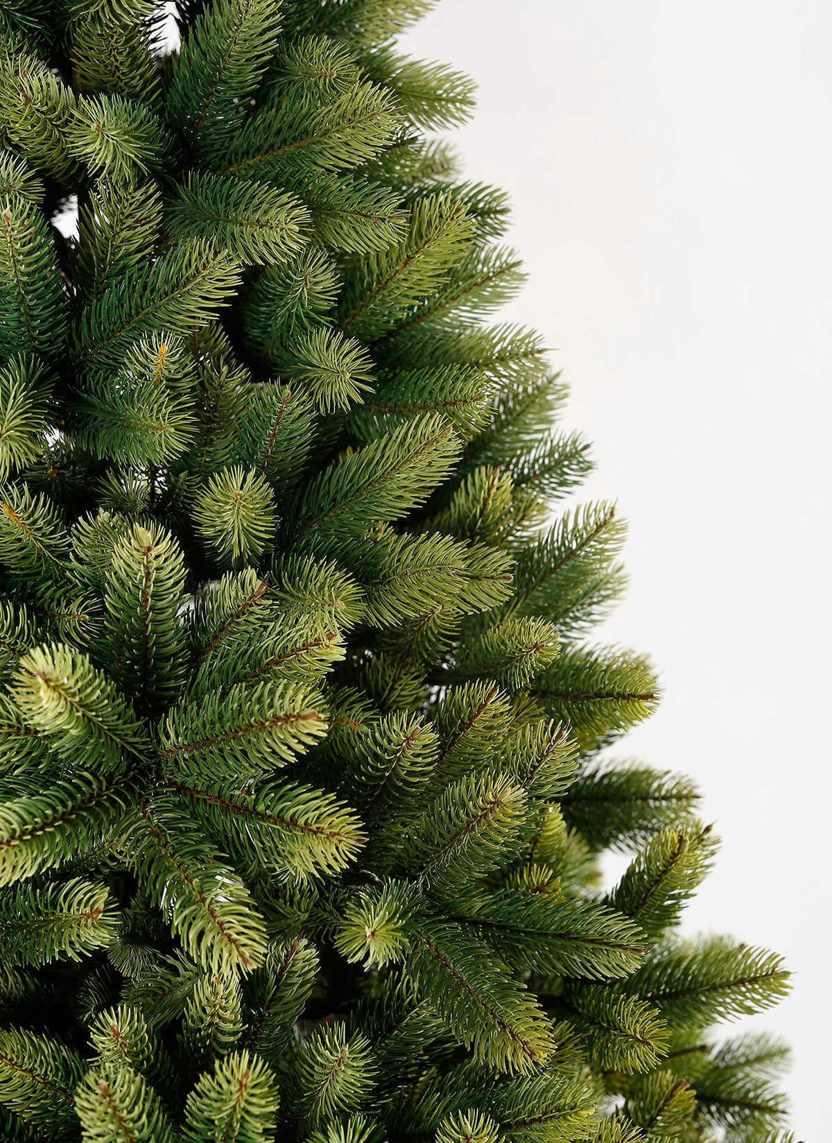 6.5' Royal Fir Slim Artificial Christmas Tree with 500 Warm White & Multi-Color LED Lights