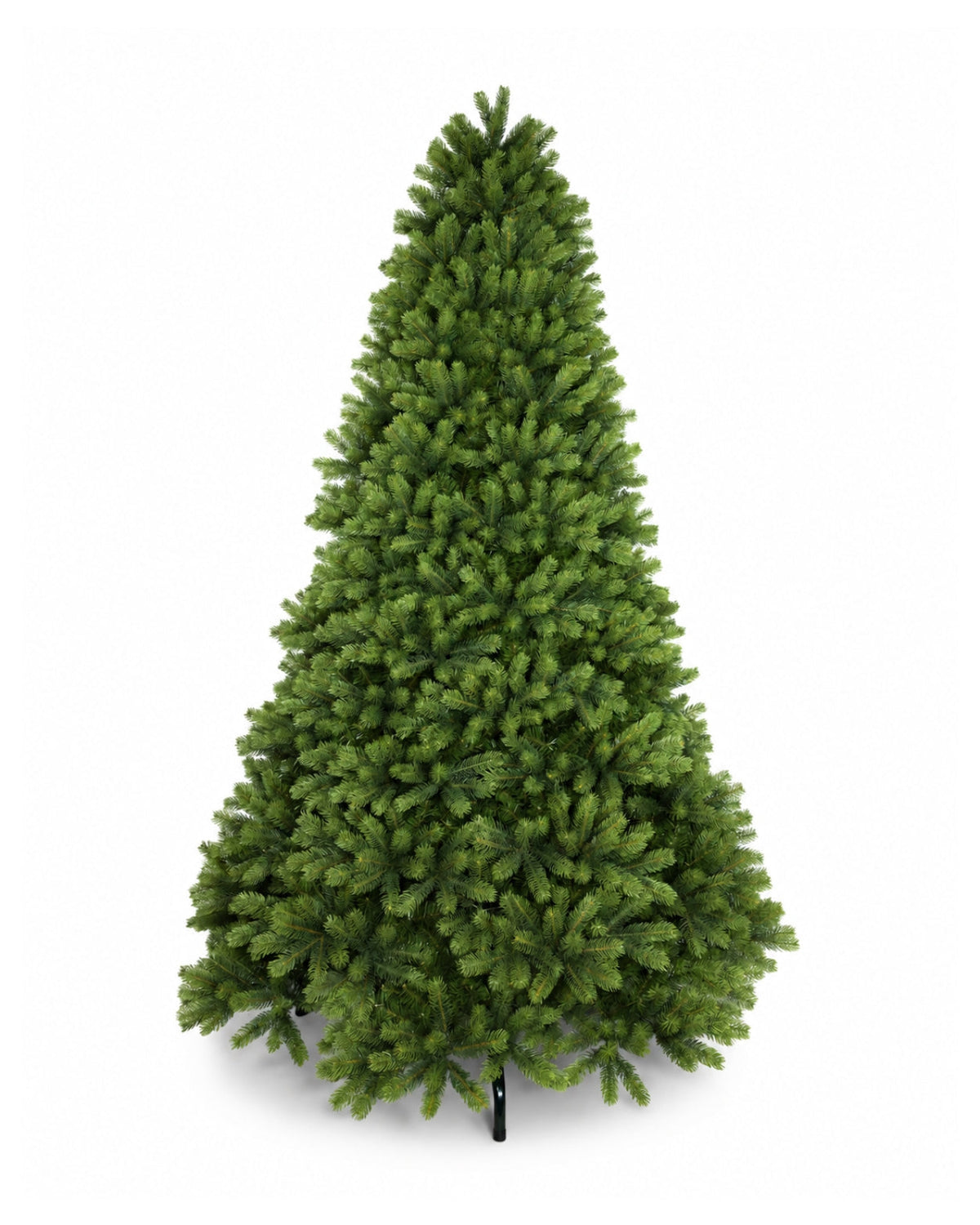 9' Royal Fir Artificial Christmas Tree with 1200 Warm White & Multi-Color LED Lights