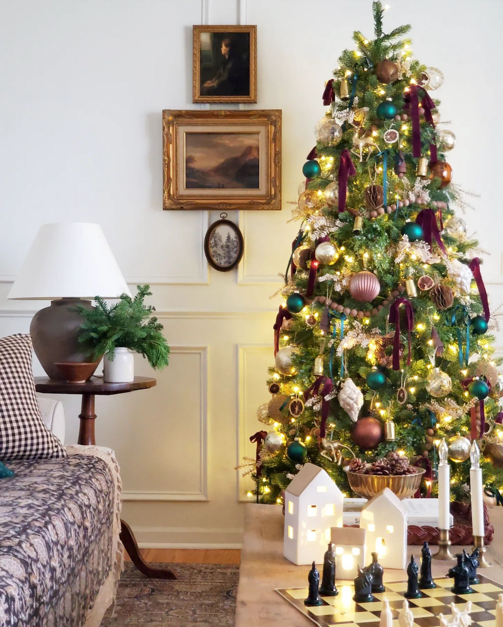 7.5' Royal Fir Slim Artificial Christmas Tree Unlit