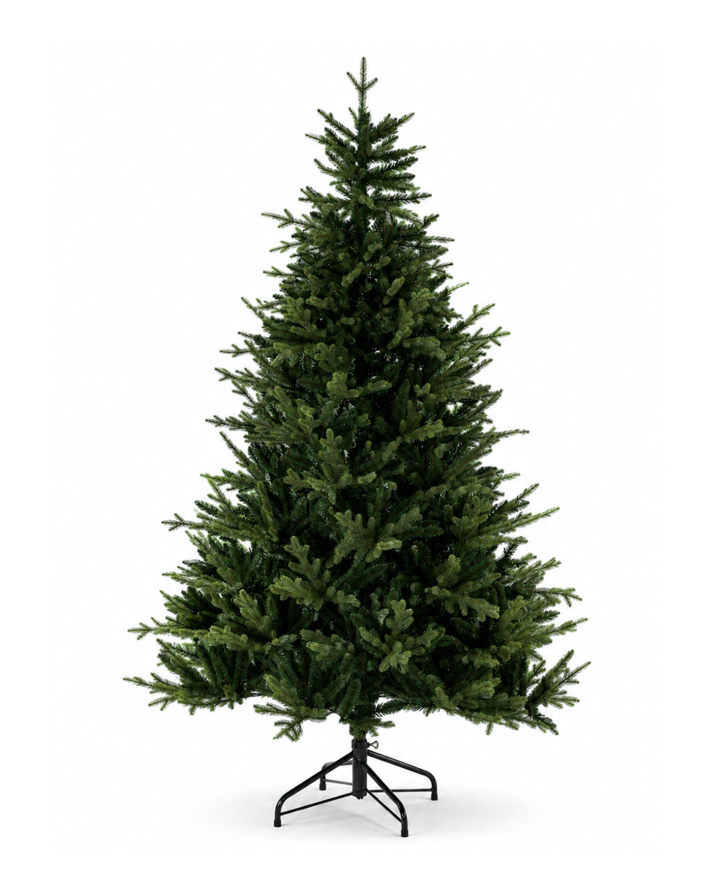 7.5' Scarlet Fir Artificial Christmas Tree with 800 Warm White LED Lights