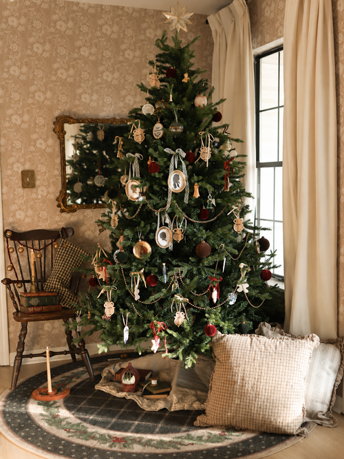 6.5' Scarlet Fir Artificial Christmas Tree Unlit