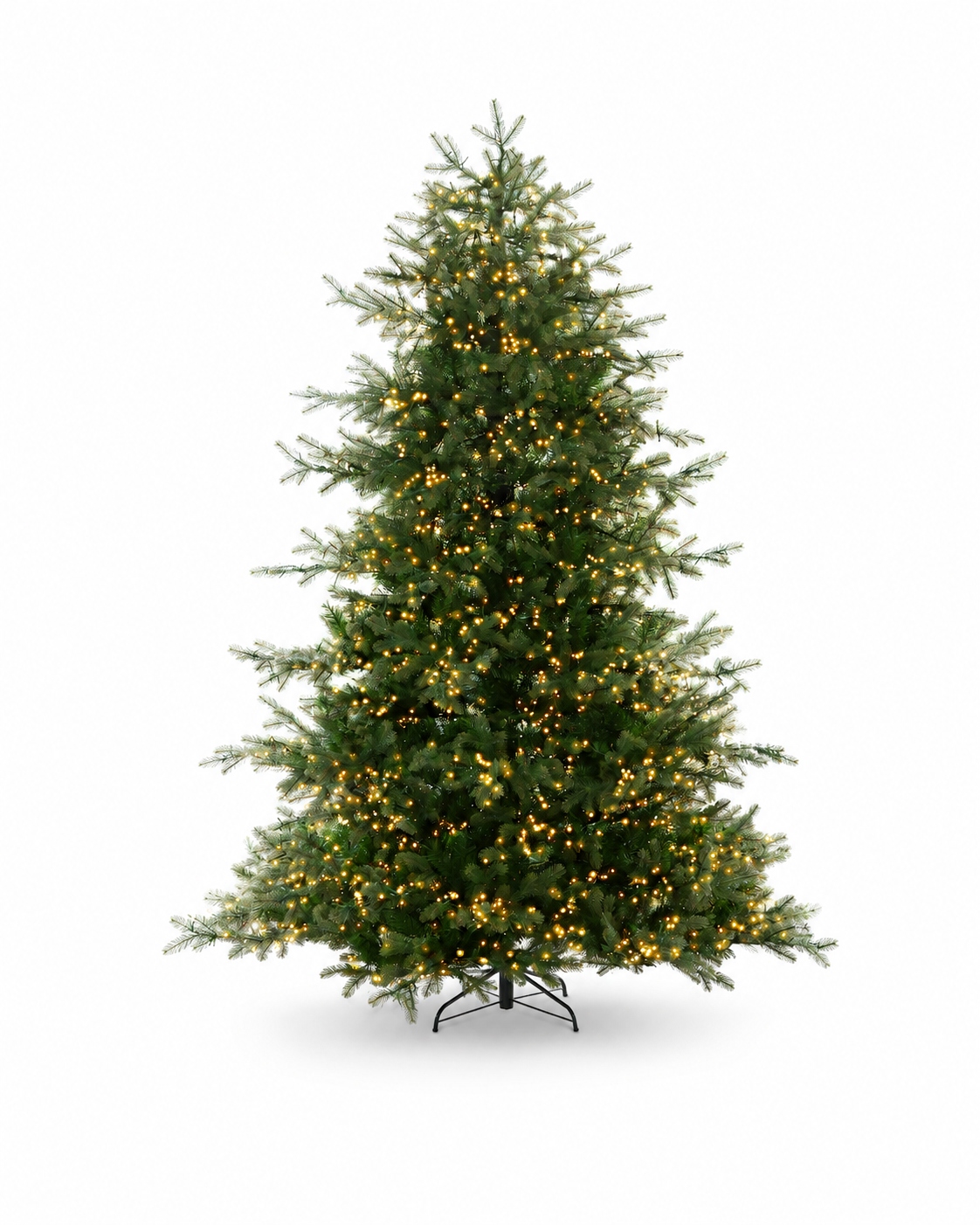 9' Silverpeak Fir™ Artificial Christmas Tree 4700 Lux LED Lights