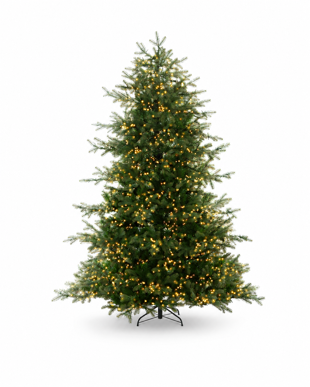 6.5' Silverpeak Fir™ Artificial Christmas Tree 2500 Lux LED Lights