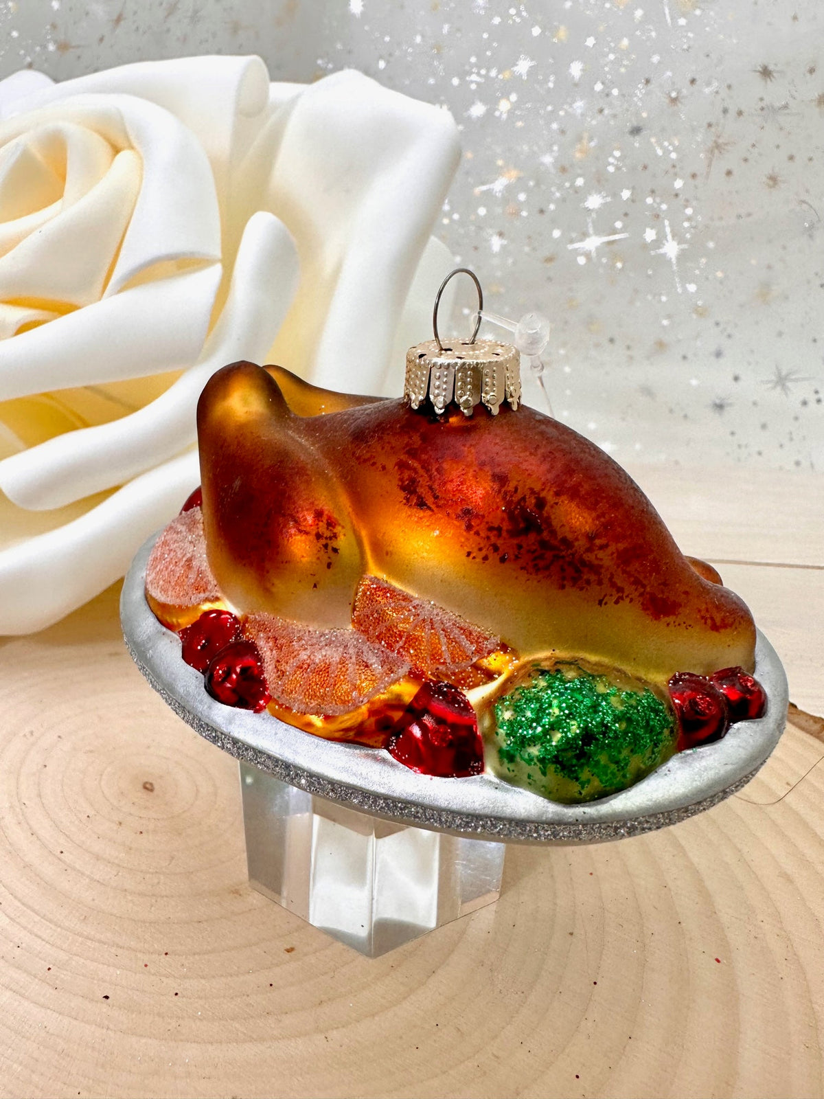 Christmas By Krebs Blown Glass  Collectible Tree Ornaments