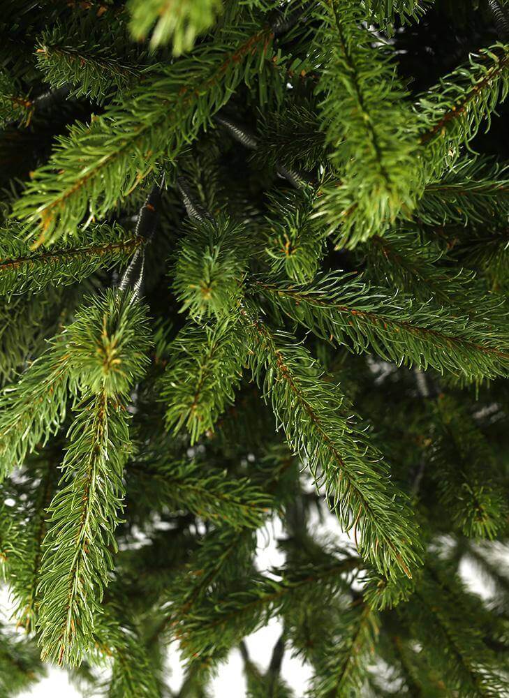 12' King Fraser Fir Artificial Christmas Tree with 3000 Warm White & Multi-Color LED Lights